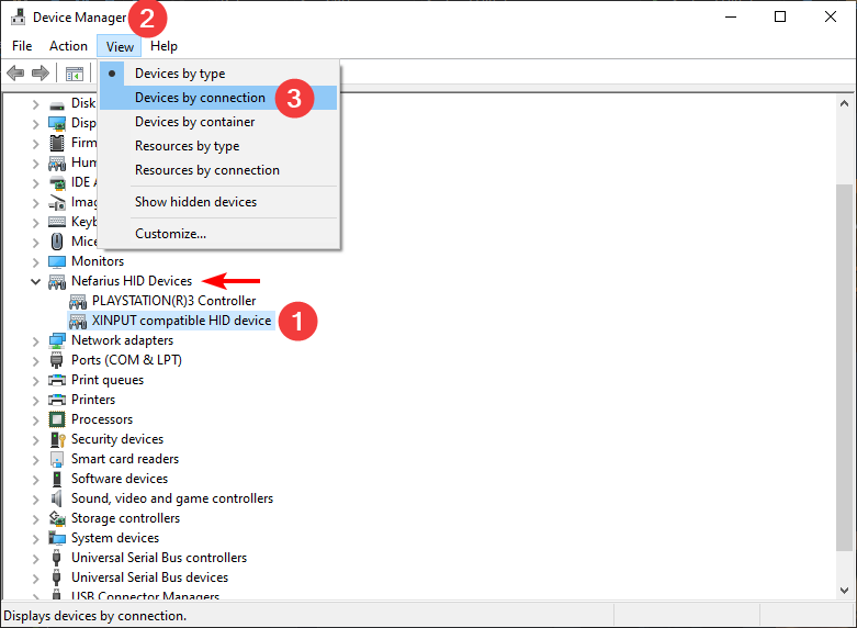 Device Manager - Default view